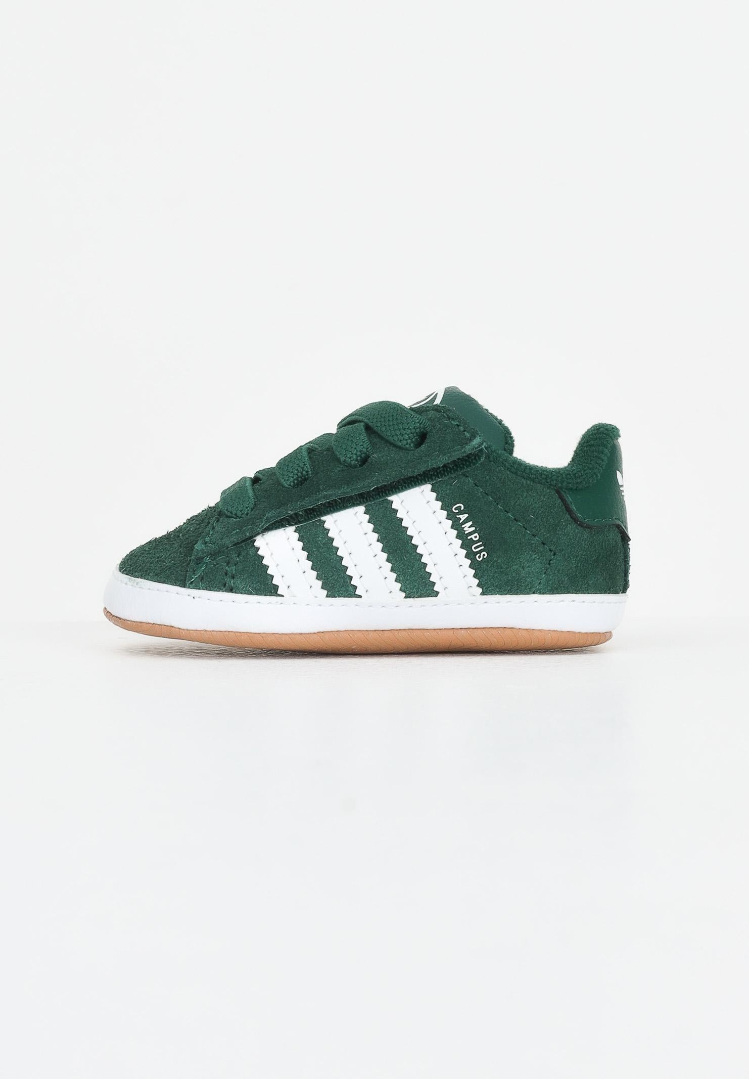ADIDAS ORIGINALS Scarpe da culla Campus verdi da neonato JR5797 . ADIDAS ORIGINALS 