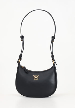 PINKO Borsa a spalla Half Moon nera da donna 103538A0F1 Z99Q PINKO 