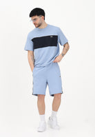 LACOSTE Shorts sportivo celeste da uomo con motivo color block GH0893 3PT LACOSTE 