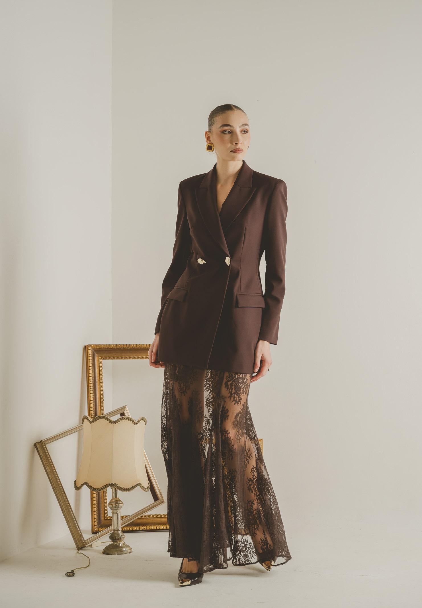 SANTAS Giacca NUIT marrone da donna PV2621 MA SANTAS 