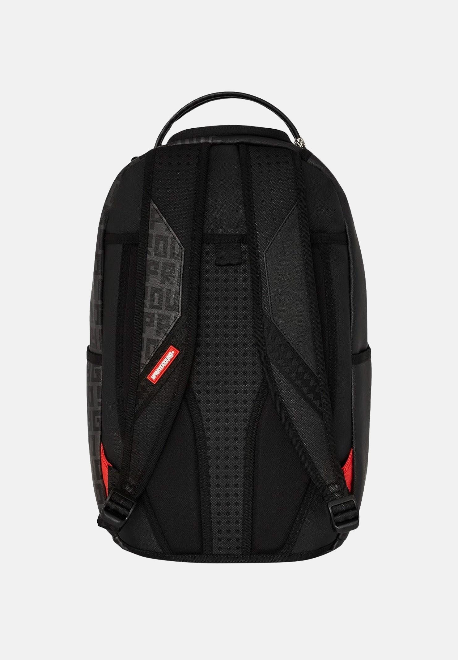 SPRAYGROUND Zaino SHARK CENTRAL SPLIT INFINITY DLXSV nero per uomo e donna 910B6249NSZ  SPRAYGROUND 