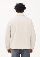 BOMBOOGIE Piumino panna da uomo foderato in ecopelliccia GM9292GKR5 503 BOMBOOGIE 