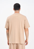 ADIDAS PERFORMANCE T-shirt a manica corta Essentials Big Logo beige da uomo JX3281  ADIDAS PERFORMANCE 