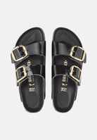 BIRKENSTOCK Ciabatte Arizona Big Buckle nere da donna 1021476 . BIRKENSTOCK 