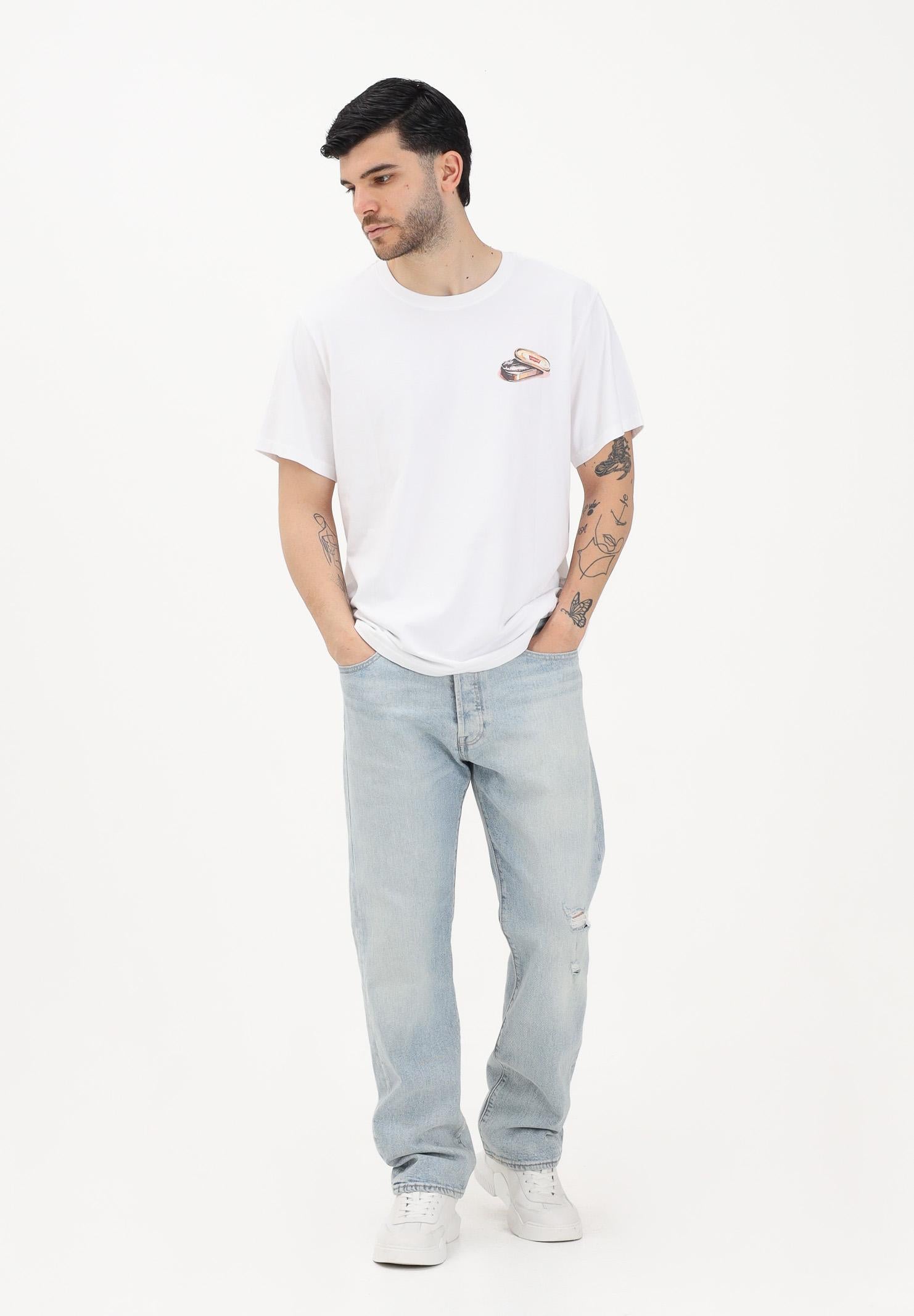 LEVI'S T-shirt a manica corta Graphic bianca da uomo 16143-2386 . LEVI'S® 