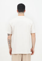 T-shirt a manica corta Adicolor Trefoil Tee panna da uomo IU2367  ADIDAS ORIGINALS 