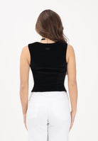 ADIDAS ORIGINALS Corsetto in velluto nero da donna KF4693 . ADIDAS ORIGINALS 