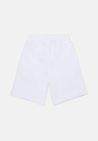 Shorts bianco per bambino e bambina con stampa del logo "Invicta Dsquared2" DQ2908D0AD2-B DQ100 DSQUARED2 
