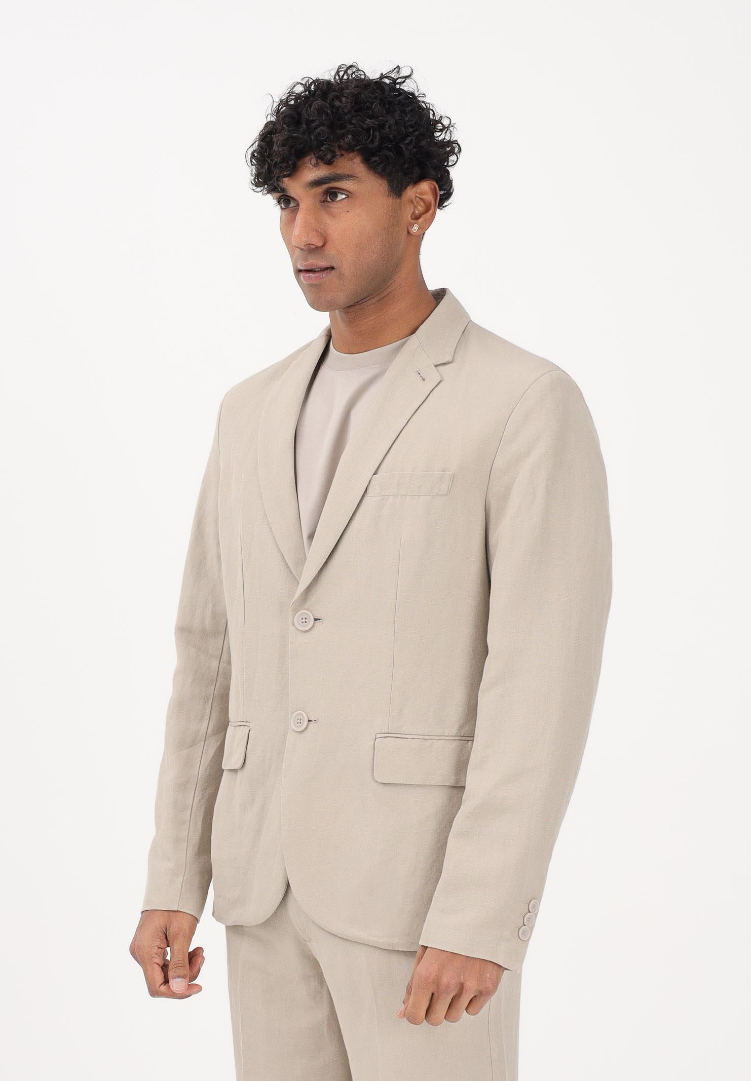 ARMANI EXCHANGE Giacca in lino beige da uomo 8NZG15ZNFNZ 1724 ARMANI EXCHANGE 