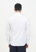 Camicia a manica lunga bianca da uomo 5C0017/A01 W103 PATRIZIA PEPE 