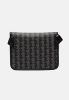 LACOSTE Borsa a tracolla nera per uomo e donna con motivo monogram The Blend NH4411 H45 LACOSTE 