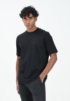 YES LONDON T-shirt a manica corta nera da uomo XM4235 NE YES LONDON 