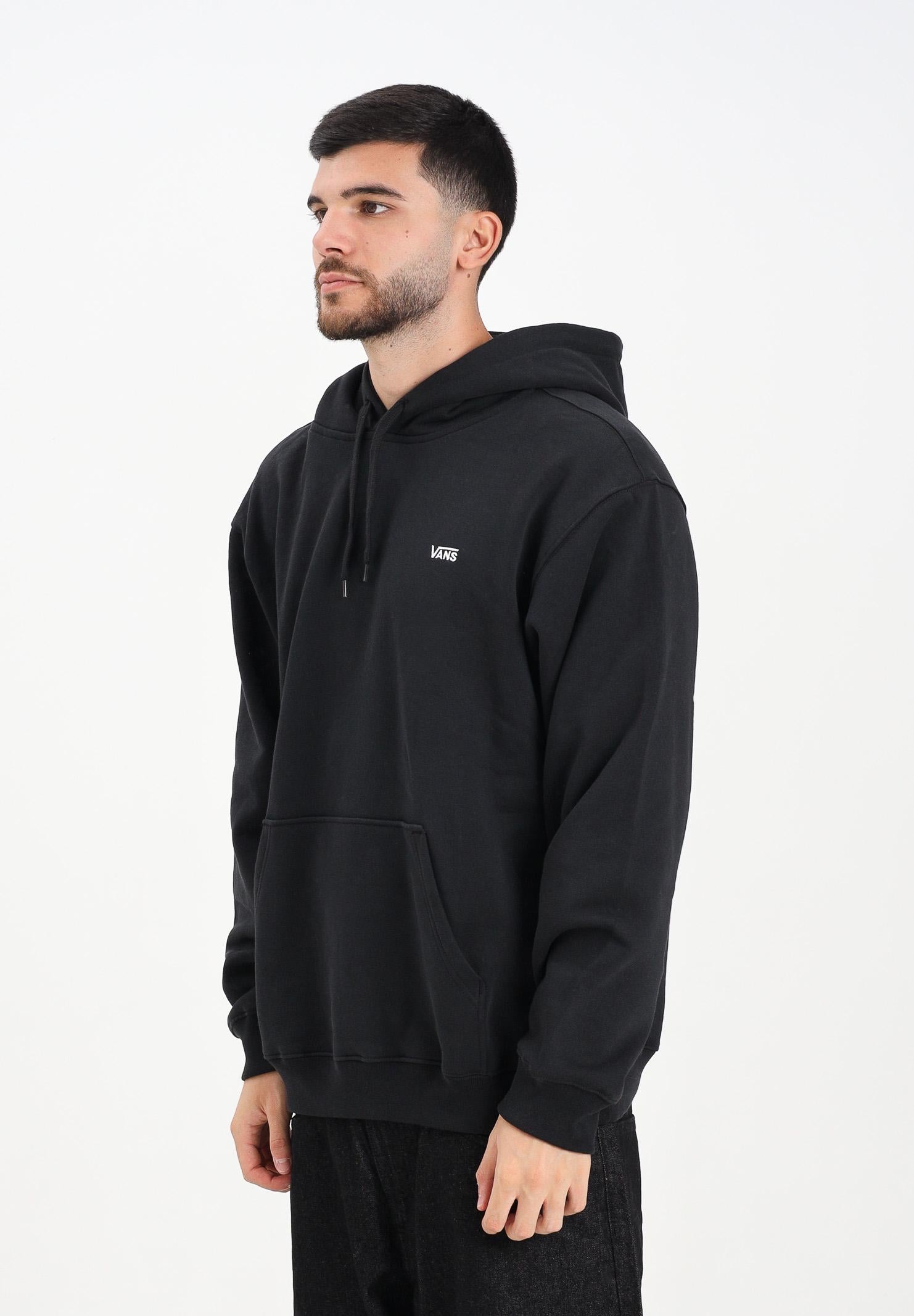 VANS Felpa con cappuccio Left Chest II nera da uomo VN000P21BLK1 . VANS 
