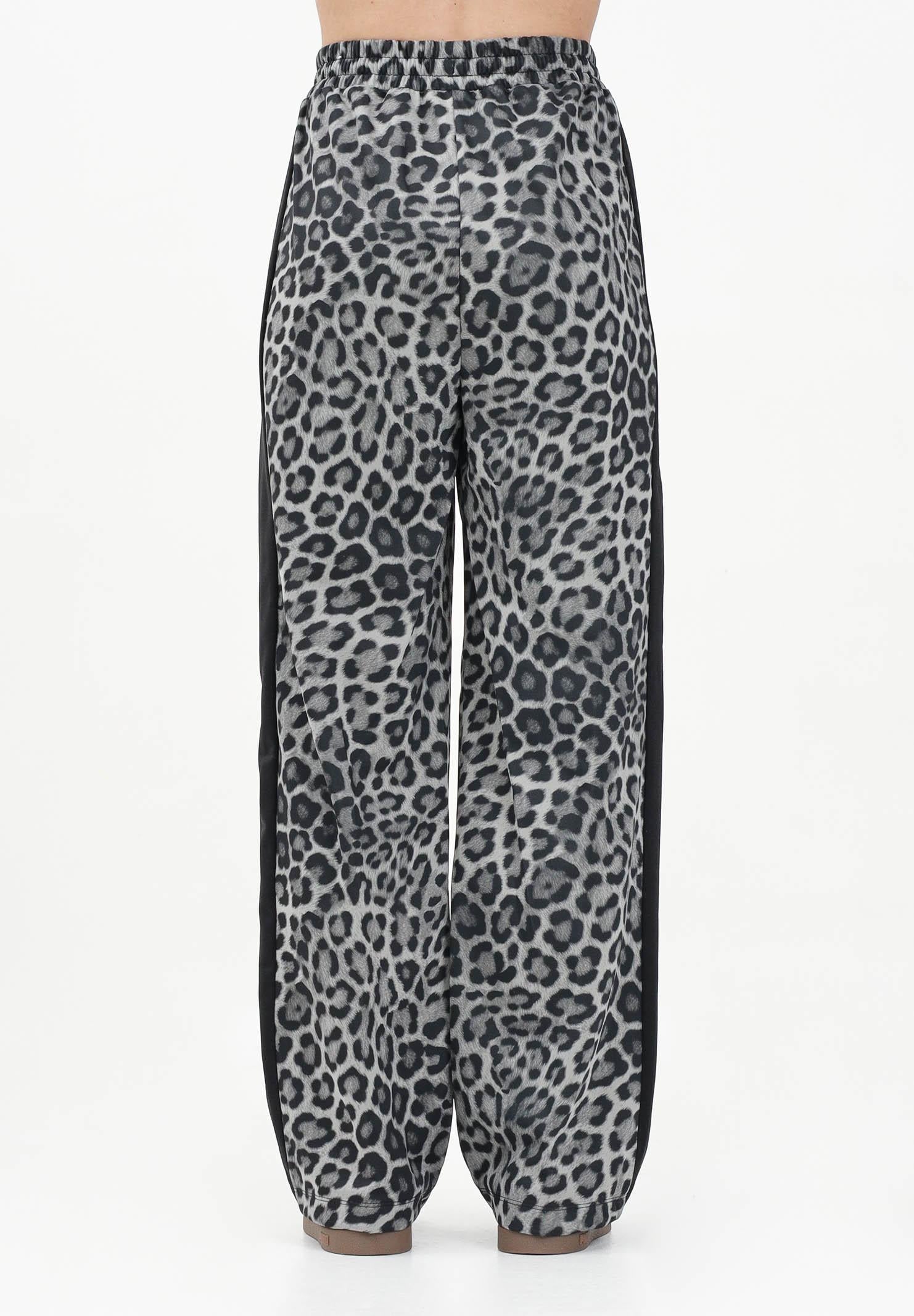 PUMA Pantalone sportivo T7 Leo Luxe Aop Straight Op nero da donna 632343 01 PUMA 