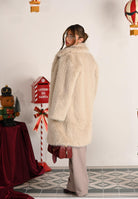 BOMBOOGIE Pelliccia panna da donna CW9192FRL5 180 BOMBOOGIE 