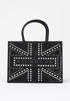 RICHMOND Shopper nera da donna con logo e borchie RWA25230BO BL RICHMOND 