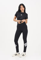 ADIDAS PERFORMANCE Leggings sportivo Future Icons 3-Stripes nero da donna JE0215 . ADIDAS PERFORMANCE 