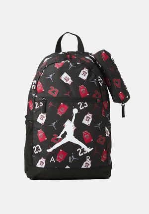 JORDAN Zaino AIR SCHOOL nero per bambino e bambina 9B0503 W0G JORDAN 