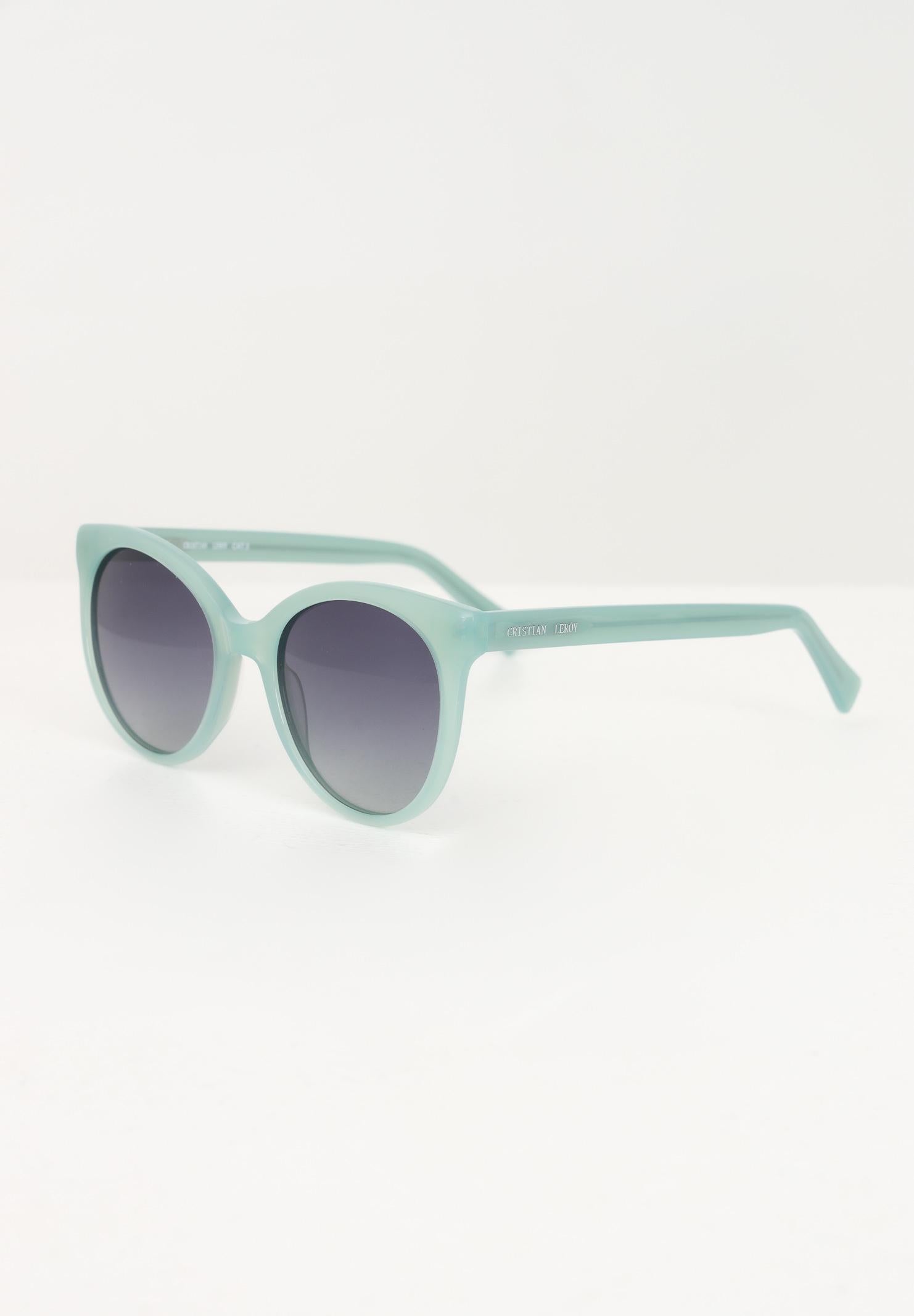 CRISTIAN LEROY Occhiali da sole verde acqua da donna 45240 02 CRISTIAN LEROY 