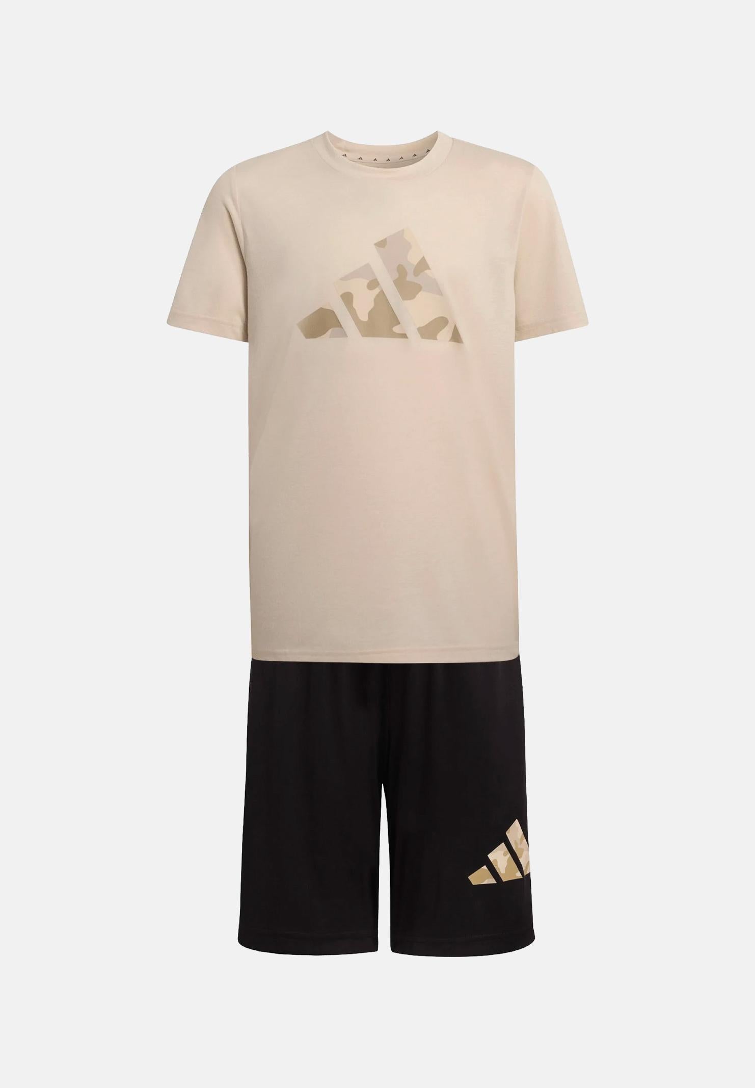 ADIDAS PERFORMANCE Completino Train Essentials Camo Print beige e nero per bambino e bambina KR9053 . ADIDAS PERFORMANCE 
