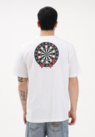 ADIDAS PERFORMANCE T-shirt a manica corta NOVELTY DART bianca da uomo JZ5041 . ADIDAS PERFORMANCE 