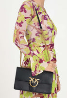 PINKO Borsa a tracolla Classic Love Bag One nera da donna 100941A0F1 Z99Q PINKO 