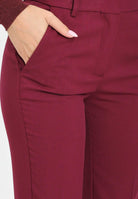 SIMONA CORSELLINI Pantalone elegante bordeaux da donna A25CPPA02804-C00023 V0741 SIMONA CORSELLINI 