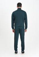 ADIDAS PERFORMANCE Tuta Basic 3 Strisce Tricot verde da uomo JX5502  ADIDAS PERFORMANCE 