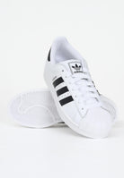 ADIDAS ORIGINALS Sneakers Superstar bianche e nere da uomo IH8659 . ADIDAS ORIGINALS 