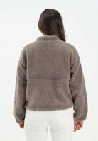 THE NORTH FACE Felpa con zip Extreme Pile marrone da donna NF0A88ZBBOW1  THE NORTH FACE 