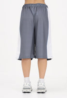 GCDS Shorts grigio per donna, ragazzi e bambini con logo C1BJQL707J338 955A GCDS 