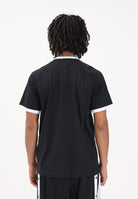 ADIDAS ORIGINALS T-shirt a manica corta 3 STRIPES nera da uomo KE3538 . ADIDAS ORIGINALS 
