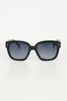 CRISTIAN LEROY Occhiali da sole neri da donna con montatura in acetato lucido 700203 01 CRISTIAN LEROY 