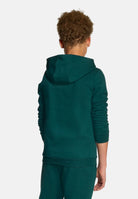 ADIDAS ORIGINALS Felpa con cappuccio French Terry verde per bambino e bambina JX2742 . ADIDAS ORIGINALS 