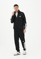 ADIDAS PERFORMANCE Tuta STADIUM 3-STRIPES nera da uomo JN1817 . ADIDAS PERFORMANCE 
