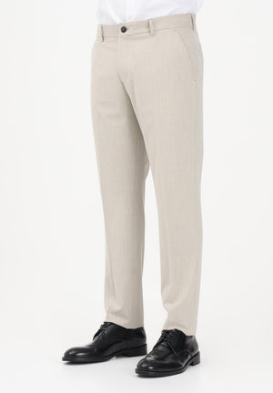 SELECTED HOMME Pantalone elegante beige da uomo 16087825 OA SELECTED HOMME 