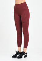 PUMA Leggings TAD ESSENTIALS 7/8 bordeaux da donna 525899 96 PUMA 