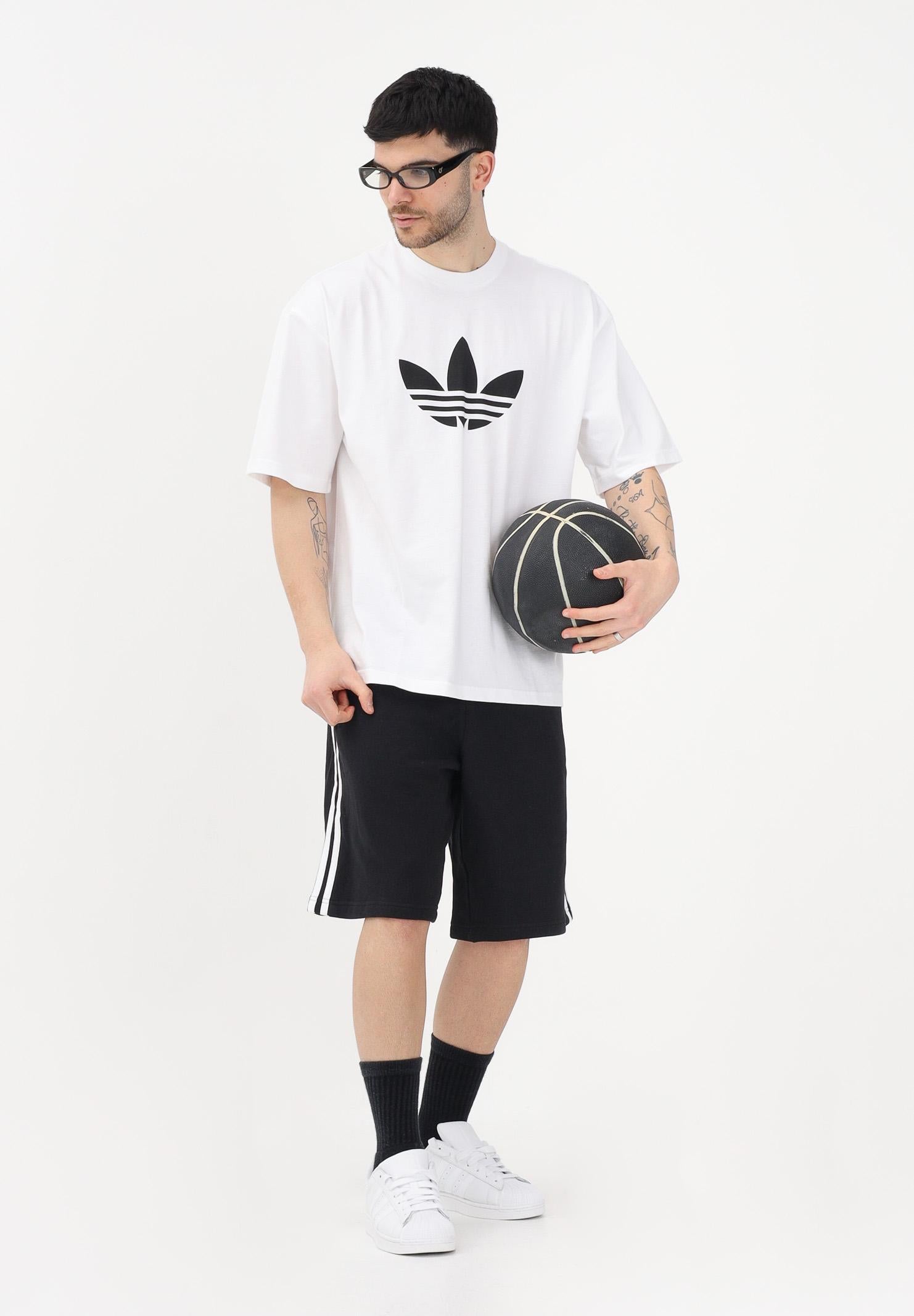 ADIDAS ORIGINALS Shorts sportivo 3-STRIPES nero da uomo KE3566 . ADIDAS ORIGINALS 