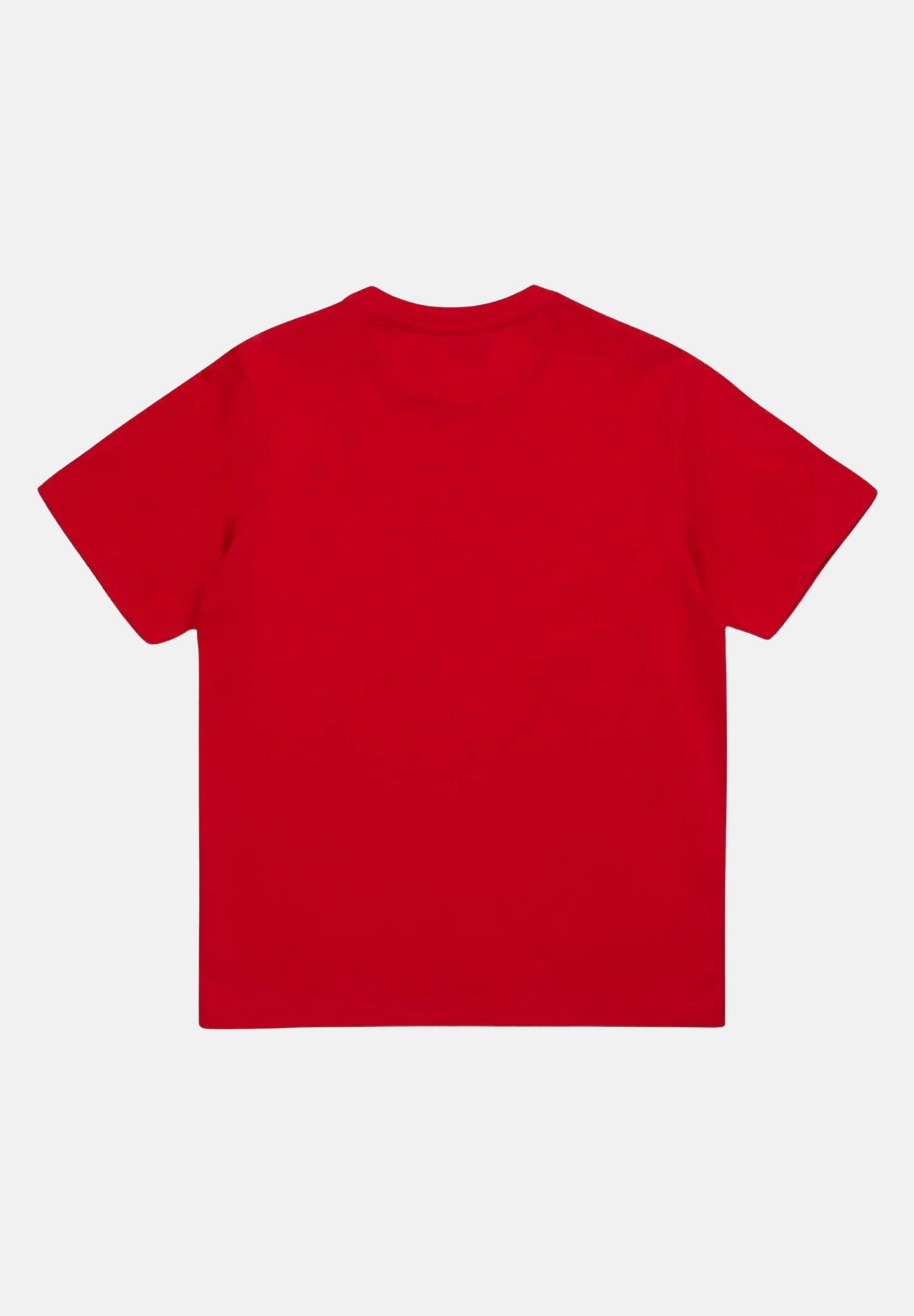 DSQUARED2 T-shirt rossa da neonato con stampa logo DQ2853D004G DQ405 DSQUARED2 