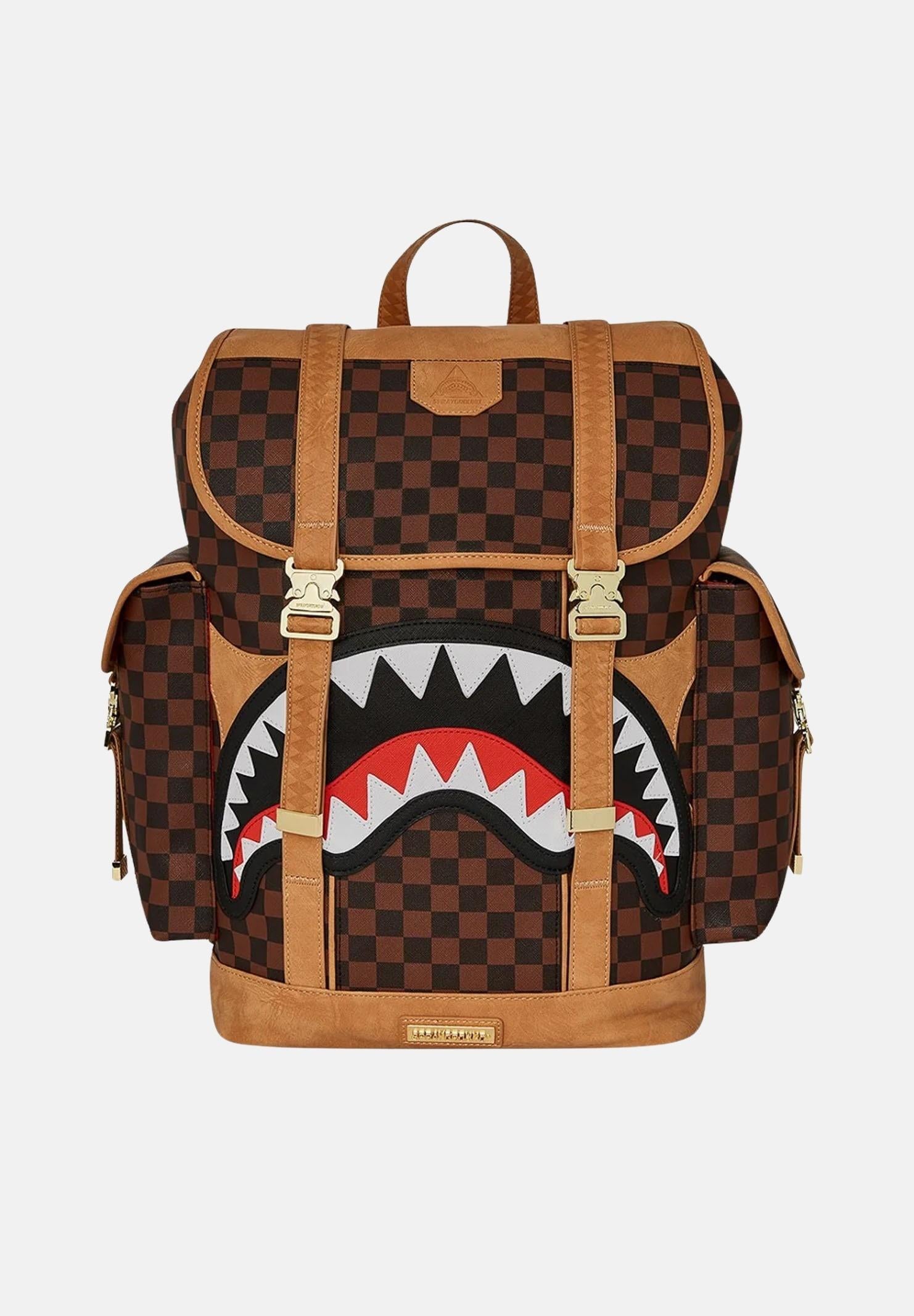 SPRAYGROUND Zaino Hennyville Monte Carlo marrone per uomo e donna 910B7990NSZ  SPRAYGROUND 