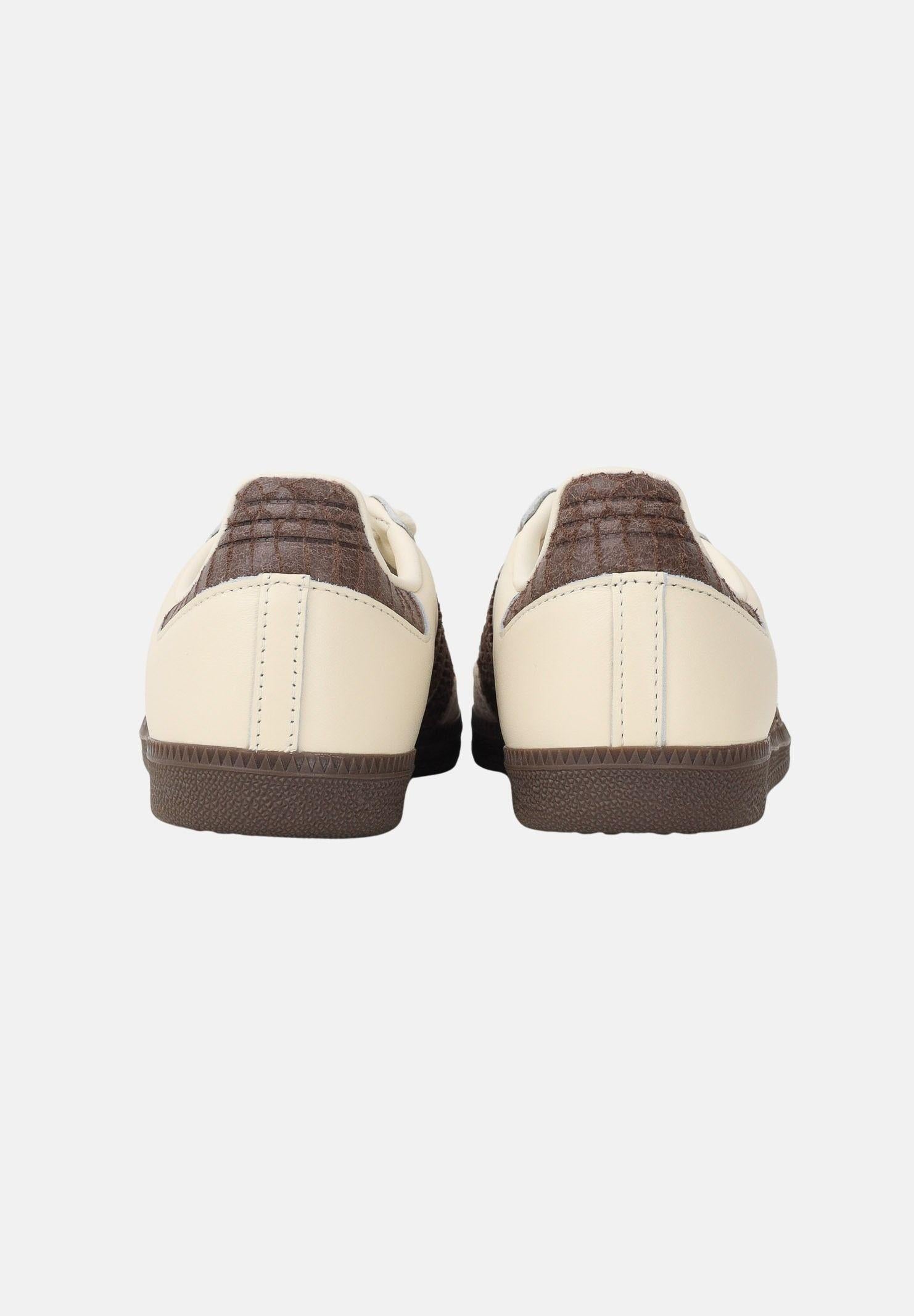ADIDAS ORIGINALS Sneakers Samba OG panna e marroni per uomo e donna IH3980 . ADIDAS ORIGINALS 
