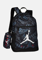 JORDAN Zaino nero per bambino e bambina con stampa logo 9B0503-KR5 KR5 JORDAN 