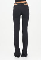 ELISABETTA FRANCHI Pantalone elegante nero da donna con cristalli PA12857E2 110 ELISABETTA FRANCHI 