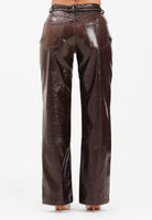 TPN Pantalone Smitherx in vinile marrone da donna SMITHERS242W5 30 TPN 