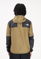 THE NORTH FACE Giacca a vento Reign On kiwi e nero da uomo NF0A5IG32EL1 . THE NORTH FACE 