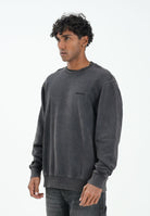 DICKIES Felpa girocollo PLENTYWOOD nera da uomo DK0A864HBLK1  DIckies 