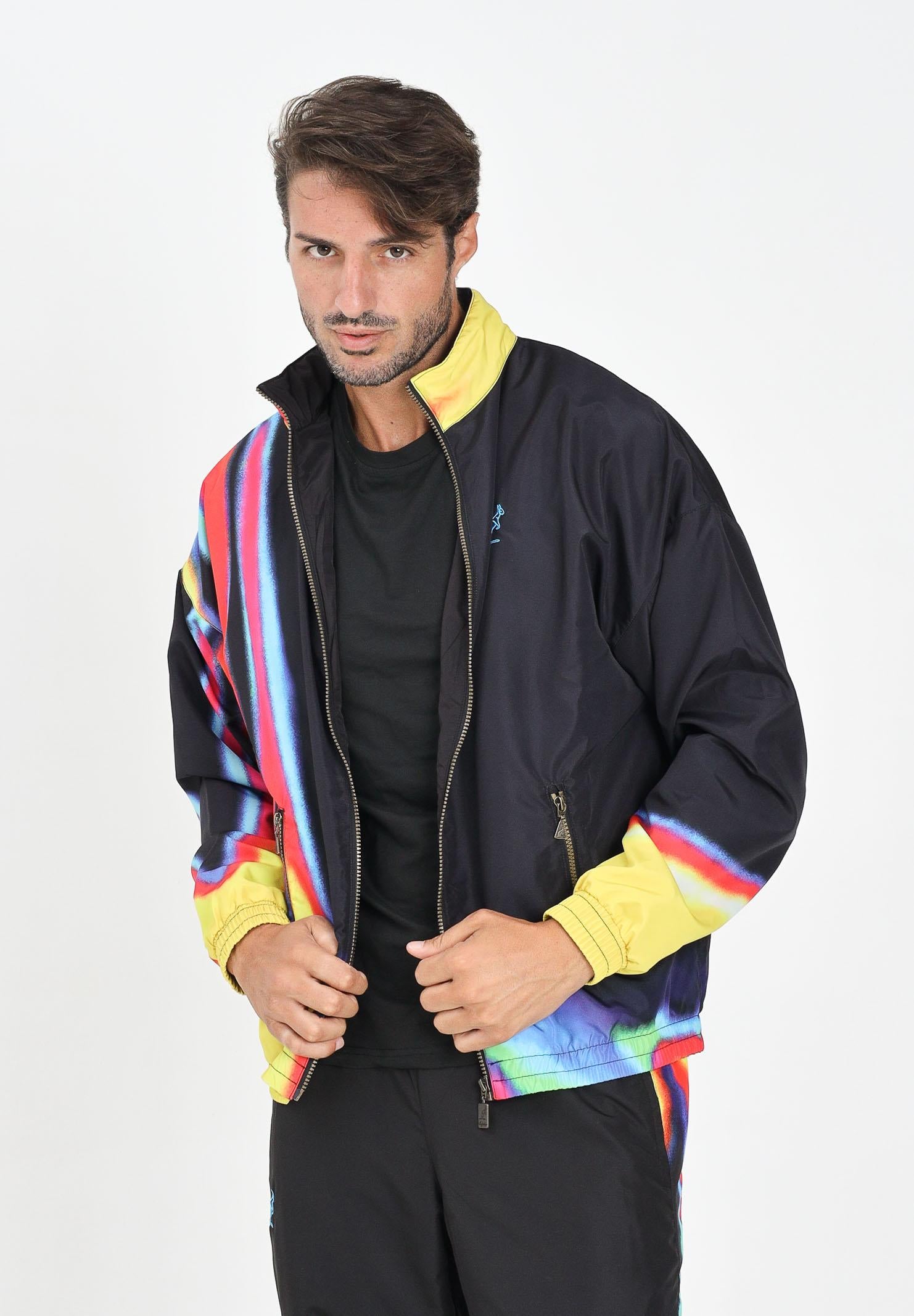 AUSTRALIAN Giacca a vento Fuel nera da uomo ARUGC0002FUEL01 003 AUSTRALIAN 