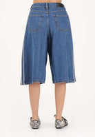 ADIDAS ORIGINALS Bermuda Firebird in denim medio da donna KD2915 . ADIDAS ORIGINALS 