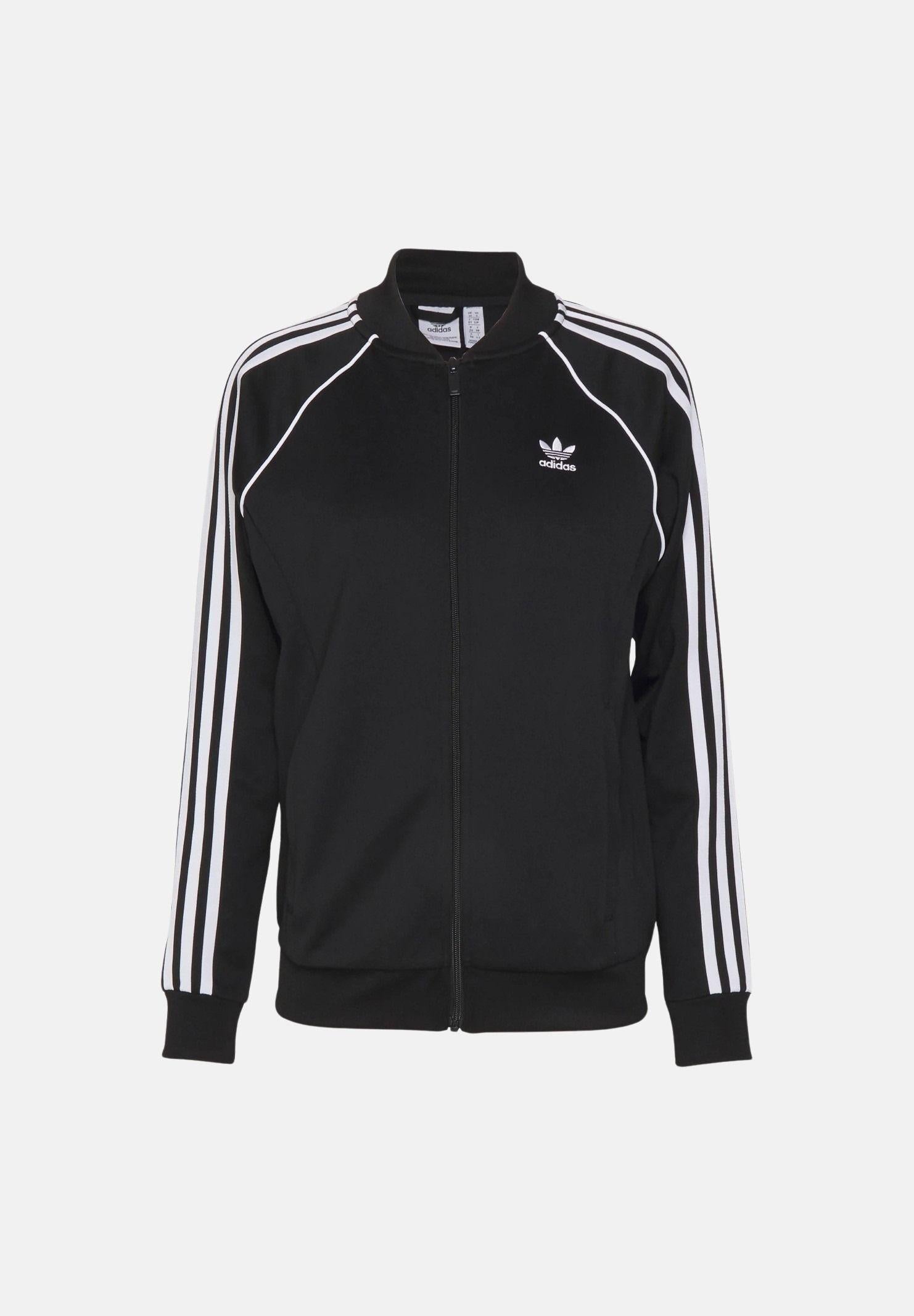 ADIDAS ORIGINALS Felpa con zip Adicolor Classics SST nera da donna IK4034 . ADIDAS ORIGINALS 