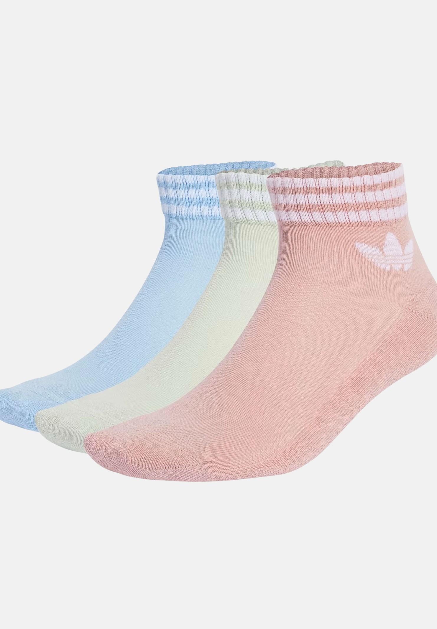 ADIDAS ORIGINALS Calzini (3 paia) 3-Stripes multicolore da donna JV7438  ADIDAS ORIGINALS 